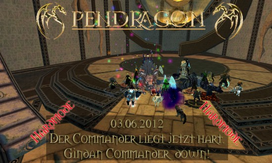 Gindan Commander HM down!